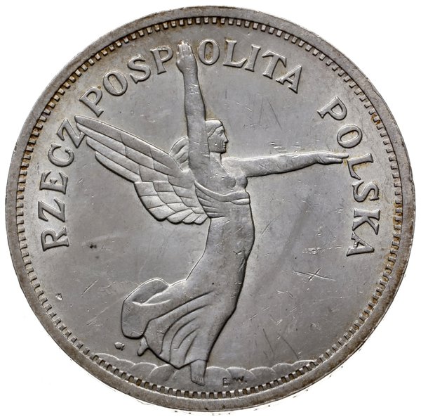 5 złotych 1928, Warszawa (ze znakiem Mennicy Warszawskiej)