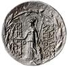tetradrachma, ok. 138-129 pne, mennica w Kapadocji; Aw: Głowa króla w prawo, Rw: Atena Nikeforos s..
