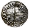 denar typu long cross, 997-1003, mennica London, mincerz Godric; ÆDELRÆD REX ANGLO /  GO DRIC M.OL..