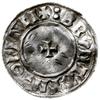 denar typu small cross, 1009-1017, mennica Lincoln, mincerz Bruntat; ÆĐELRÆD REX ANGL /  BRVNTAT M..