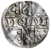 denar 1018-1026, mincerz Aza; Napis HEINRICVS DVX wkomponowany w krzyż / Dach kaplicy,  pod nim AZ..