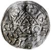 denar 1018-1026, mincerz Aza; Napis HEINRICVS DVX wkomponowany w krzyż / Dach kaplicy,  pod nim AZ..