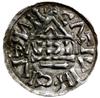 denar 1002-1009, mincerz Aig; Krzyż z kółkiem, dwoma trójkątami i potrójnymi kulkami w kątach /  D..
