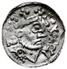 denar 1024-1039; Popiersie króla w prawo / Krzyż z literami CRVX w kątach; Hahn 148;  srebro 19 mm..