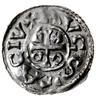 denar 1024-1039; Popiersie króla w prawo / Krzyż z literami CRVX w kątach; Hahn 148;  srebro 19 mm..