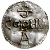 denar 973-983; Aw: Krzyż z kulkami w kątach, ODDO IMP AVG; Rw: Napis poziomy S COLONIA A;  Dbg 334..