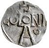 denar 983-1002; Aw: Krzyż z kulkami w kątach, OTTO REX; Rw: Napis poziomy S COLONIA A; Dbg 331;  s..