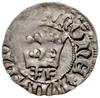półgrosz koronny z lat 1416-1422; pod koroną ‡F, MONETA WLADIS... / REGIS POLO...; Gum.P. 518,  Fr..