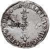 1/4 ecu 1588 / C, Caen; Duplessy 1133, Kop. 10399 (R2); bardzo ładna moneta z połyskiem menniczym