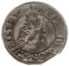 grosz oblężniczy 1577, Gdańsk; odmiana z kawką na awersie po lewej stronie głowy Chrystusa (moneta..