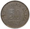 50 groszy 1919, Birmingham; odmiana z małym Orłem, bez liter JH pod jego ogonem, bez napisu PRÓBA;..
