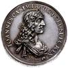 medal z 1660 r. autorstwa Jana Höhna młodszego wybity z okazji Pokoju w Oliwie; Aw: Popiersie król..