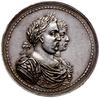 medal z 1676 r. autorstwa Jana Höhna jun. wybity z okazji koronacji Jana III i jego małżonki; Aw: ..