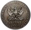 medal nagrodowy niedatowany (1926 r.), autorstwa Edwarda Wittiga nadawany za pracę i zasługi przez..