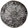 talar 1624, Praga; Aw: Stojąca postać cesarza w prawo napis wokoło, Rw: Dwugłowy Orzeł, na jego pi..