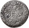 talar 1622, Frankfurt; wariant z łukowatą tarczą herbową na krzyżu, z rombem i rozetką pod datą; D..