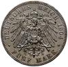 5 marek 1904, Berlin; moneta wybita z okazji ślubu z księżniczką Aleksandrą; AKS 60, Dav. 730, Jae..