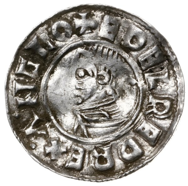 denar typu small cross, 1009-1017, mennica York, mincerz Othgrim