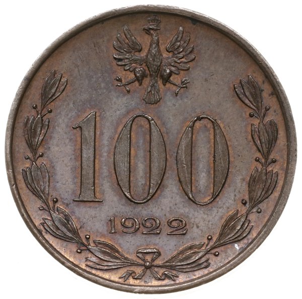 100 (marek) 1922, Warszawa