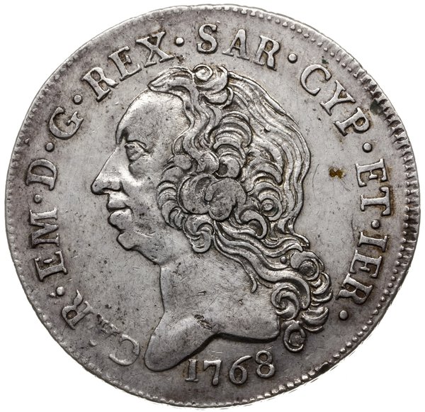 scudo 1768, Turyn