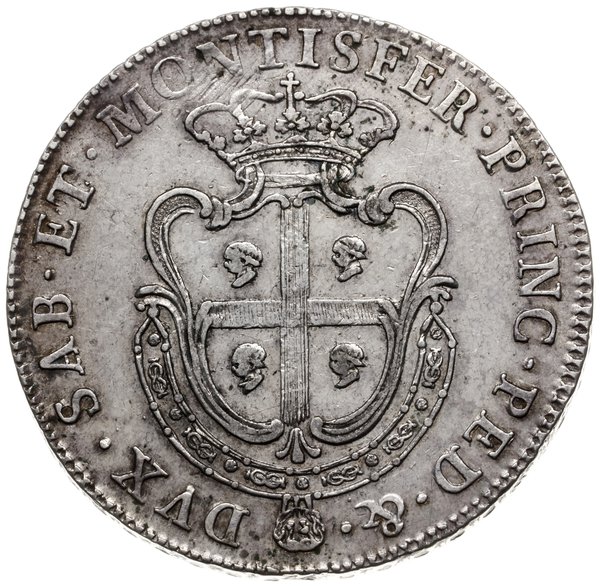 scudo 1768, Turyn