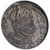 trojak 1583, Ryga; Iger R.83.1.d (R1), K.-G. 4; lekko niecentryczna, ale bardzo ładna moneta w pud..
