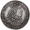 FAŁSZERSTWO - talar 1649, Toruń; Aw: Popiersie króla z koronkowym kołnierzem w prawo, wokoło napis..