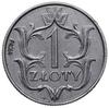 1 złoty 1929, Warszawa; nominał między gałązkami, wklęsły napis PRÓBA na rewersie; Parchimowicz P1..