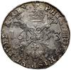 patagon 1653, Bruksela; Dav. 4462, Delmonte 295; srebro 27.82 g; ładnie zachowany egzemplarz