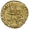 dukat 1650; Delmonte 963 (R3), Fr. 284, Purmer Ut24, Verk. 98.3; złoto 3.44 g; bardzo rzadki roczn..