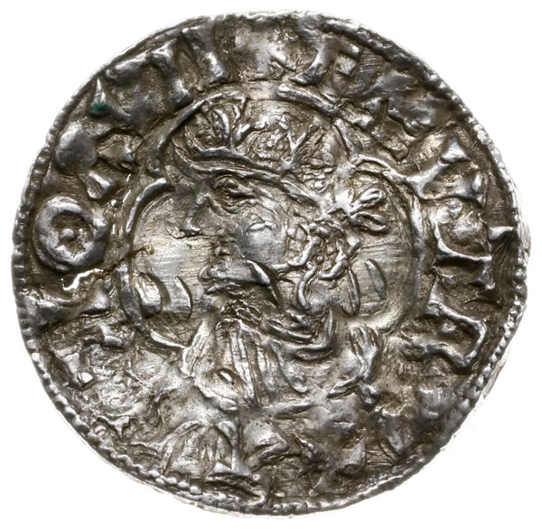 denar typu quatrefoil, 1018-1024, mennica „Eanbyri”, mincerz Swet