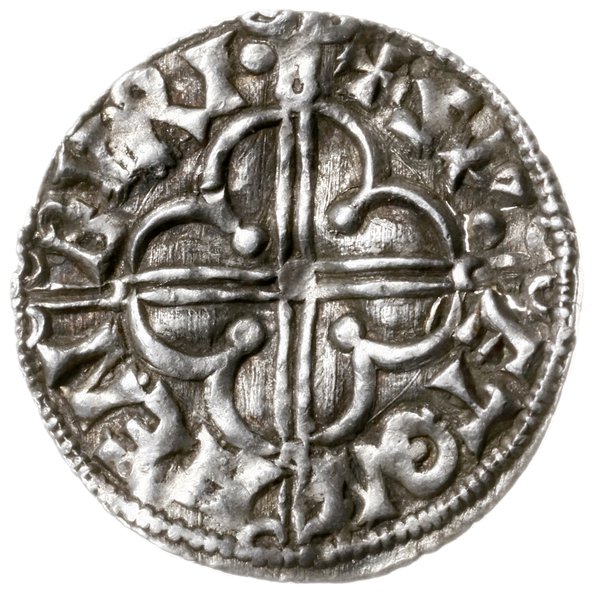 denar typu quatrefoil, 1018-1024, mennica „Eanbyri”, mincerz Swet