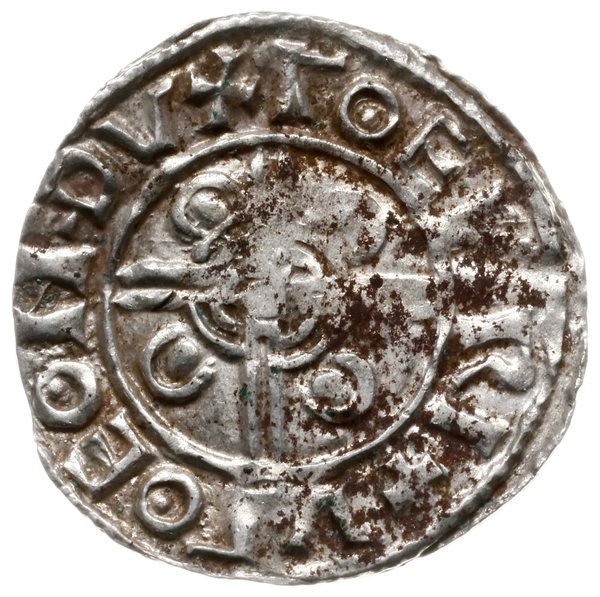 naśladownictwo denara typu pointed helmet (po 1024 r.)