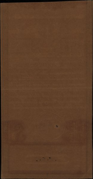 50 złotych 8.06.1794, seria C, numeracja 30283, podpisy: Jan Klemens Gaczkowski (kupiec warszawski)  oraz Jan Klek (kupiec warszawski)