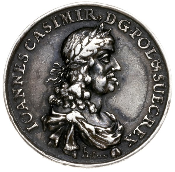 medal z okazji zawarcia pokoju w Oliwie, 1660, autorstwa J. Höhna młodszego