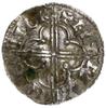 denar typu quatrefoil, 1018-1024, mennica Exeter?, mincerz Aelfwine?; Aw: W czwórłuku popiersie wł..