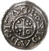 denar 1009-1024, mincerz Id; Aw: Popiersie władcy w prawo, w koronie, z boków InC - H / NI / RI / ..