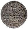 trojak 1596, Cieszyn; Aw: Popiersie księcia zwrócone w prawo i napis ADA WE D G DVX TES & MA GLO; ..