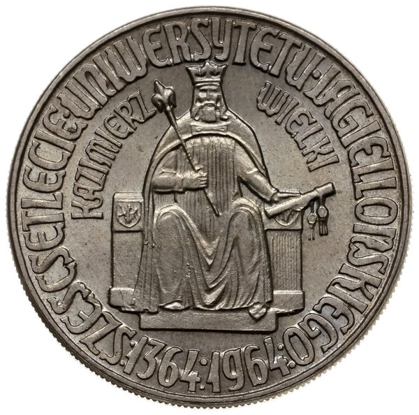 10 złotych 1964, Warszawa; Kazimierz Wielki - 60