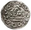 denar, 995-1002, mincerz Vaz; Aw: Krzyż grecki, w kątach kulka, pierścień, kulka, trójkąt, (cztery..