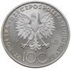 100 złotych 1982, mennica w Szwajcarii; Jan Paweł II; Parchimowicz 294a; wybite stemplem lustrzany..