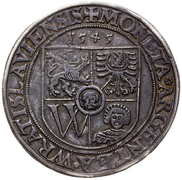 talar, 1545, mennica Wrocław