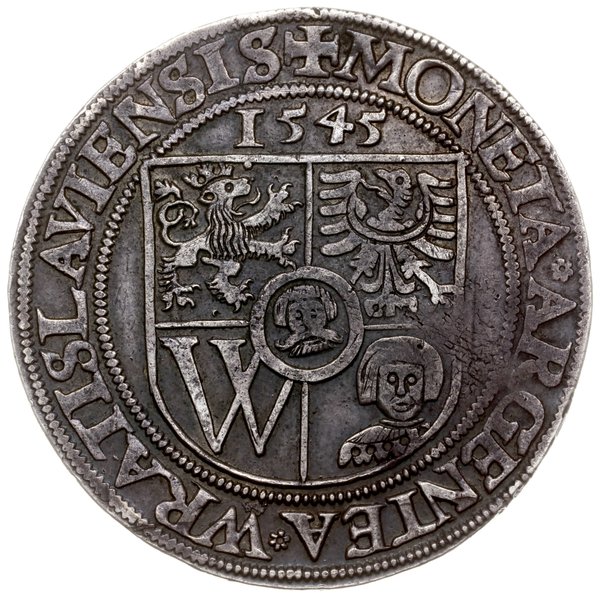 półtalar, 1545, mennica Wrocław