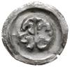 brakteat, XIII w.; Trzy lilie na wspólnej łodydz