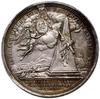 medal pośmiertny, 1733, autorstwa Georga Wilhelma Vestnera; Aw: Popiersie Augusta II w prawo,  niż..