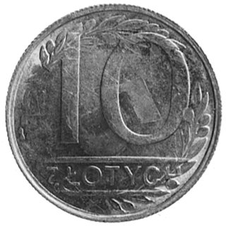 10 złotych 1987, Warszawa, wybite na tunezyjskiej monecie 5 dinarowej