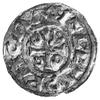 denar, Aw: Krzyż, w polu trzy kulki, dwa kółka i
