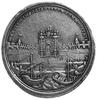 medal nie sygnowany wybity w 1761 roku, Aw: Popiersie Klemensa XIII i napis, Rw: Dwa żaglowcew ufo..