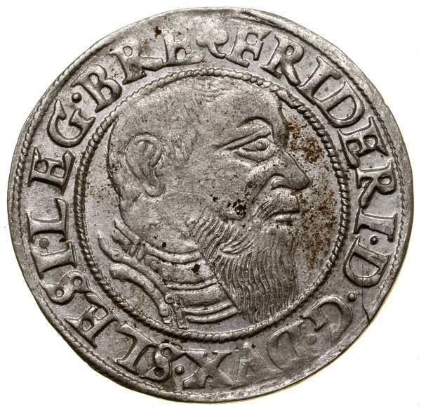 Grosz, 1545, Legnica; F.u.S. 1370, Kop. 4925 (R)