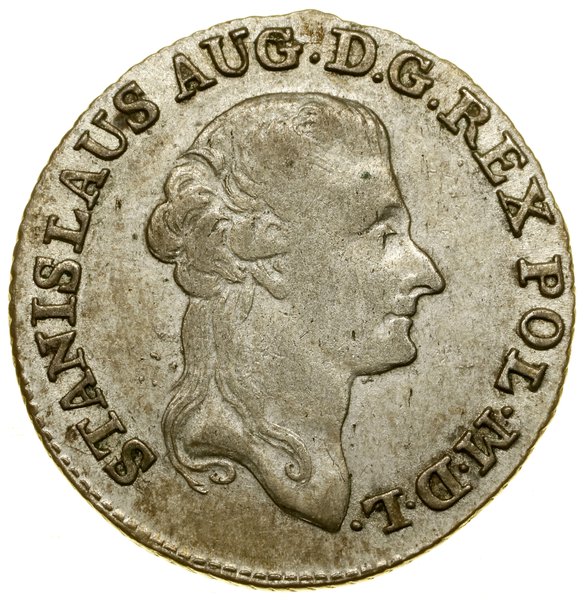 Złotówka (4 grosze) 1790 EB, Warszawa; odmiana z